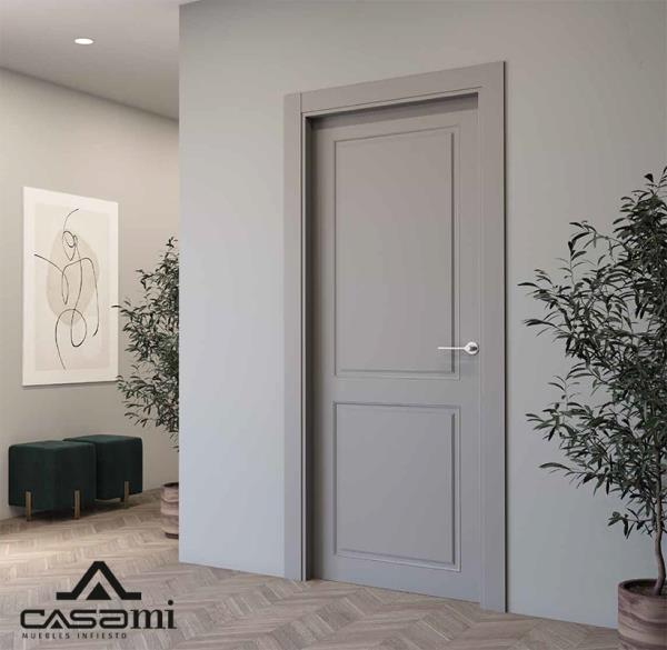 Casami Doors | SERIE 01-Mod E | Puerta - Cerco / LACA - MIST