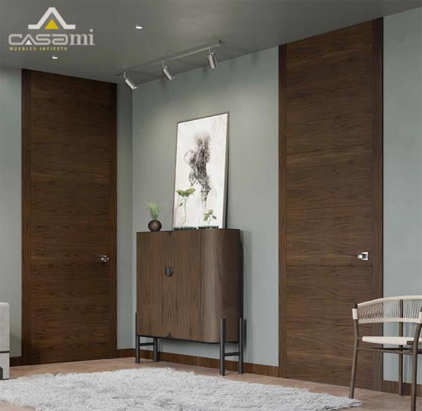 Casami Doors | SERIE 09-Mod C | Puerta - Cerco / NOGAL - NOCE BLACK