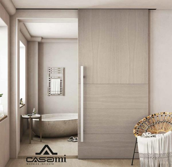 Casami Doors | SERIE 13-Mod F | Puerta / ROBLE - NEBBIA