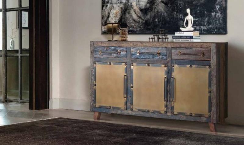 Aparador en madera recuperada