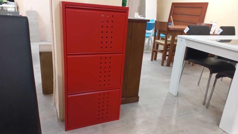 Mueble Zapatero Rojo