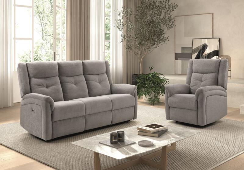 Sofá tres plazas relax eléctrico Mod. CE-TA